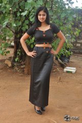 Actress Megha Sri at Kaaki Movie Press Meet